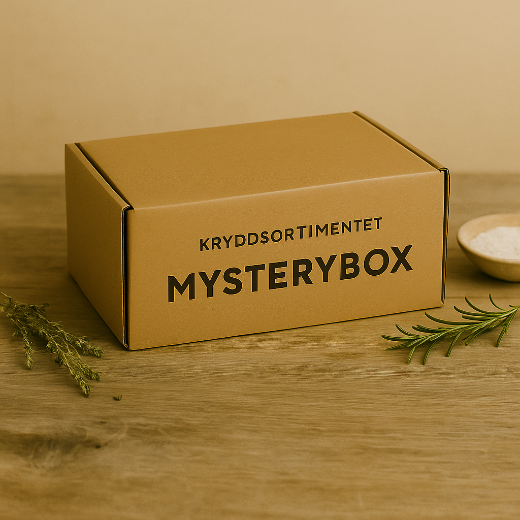 Kryddsortimentet lanserar smakfulla mysteryboxar – en ny upplevelse för alla matälskare