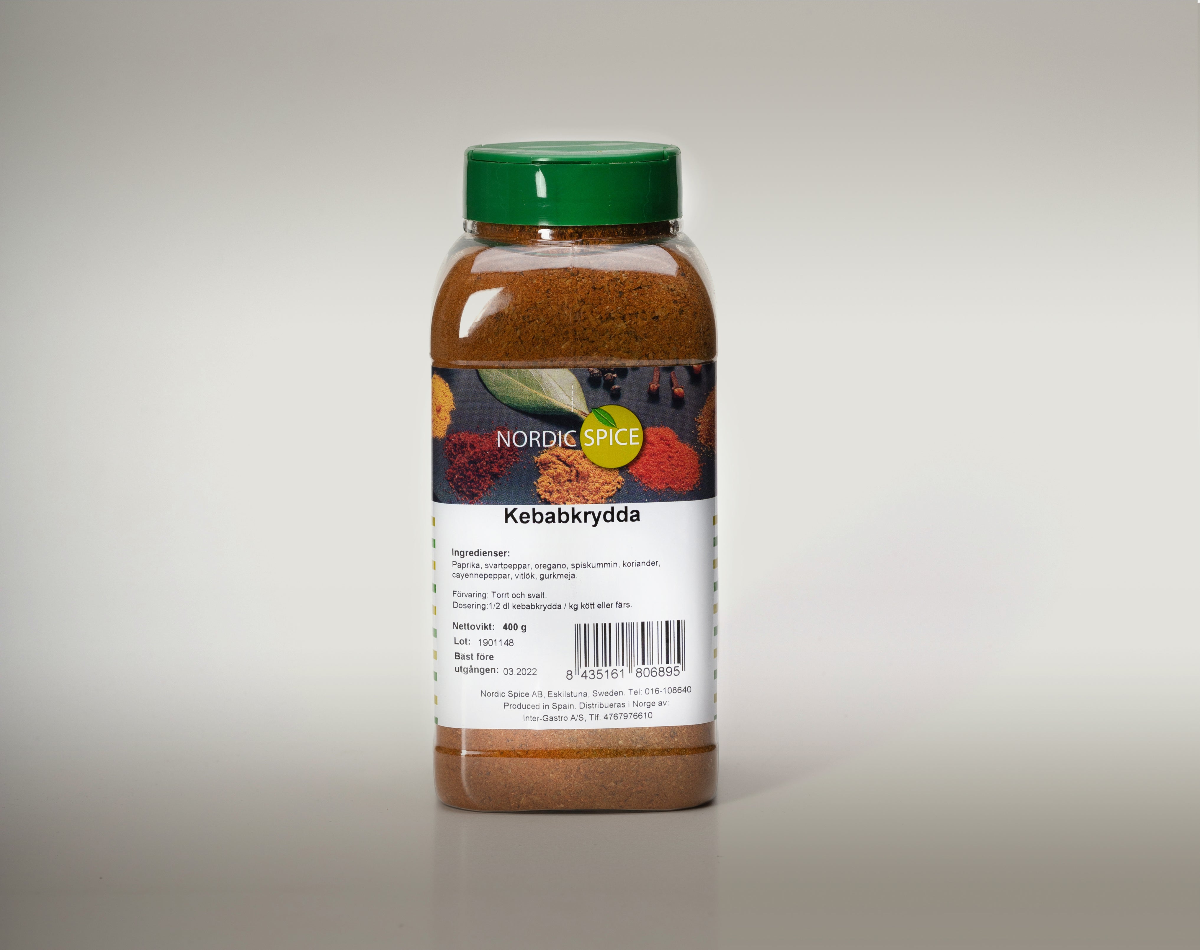 Nordic Spice Kebabkrydda 4x400 g