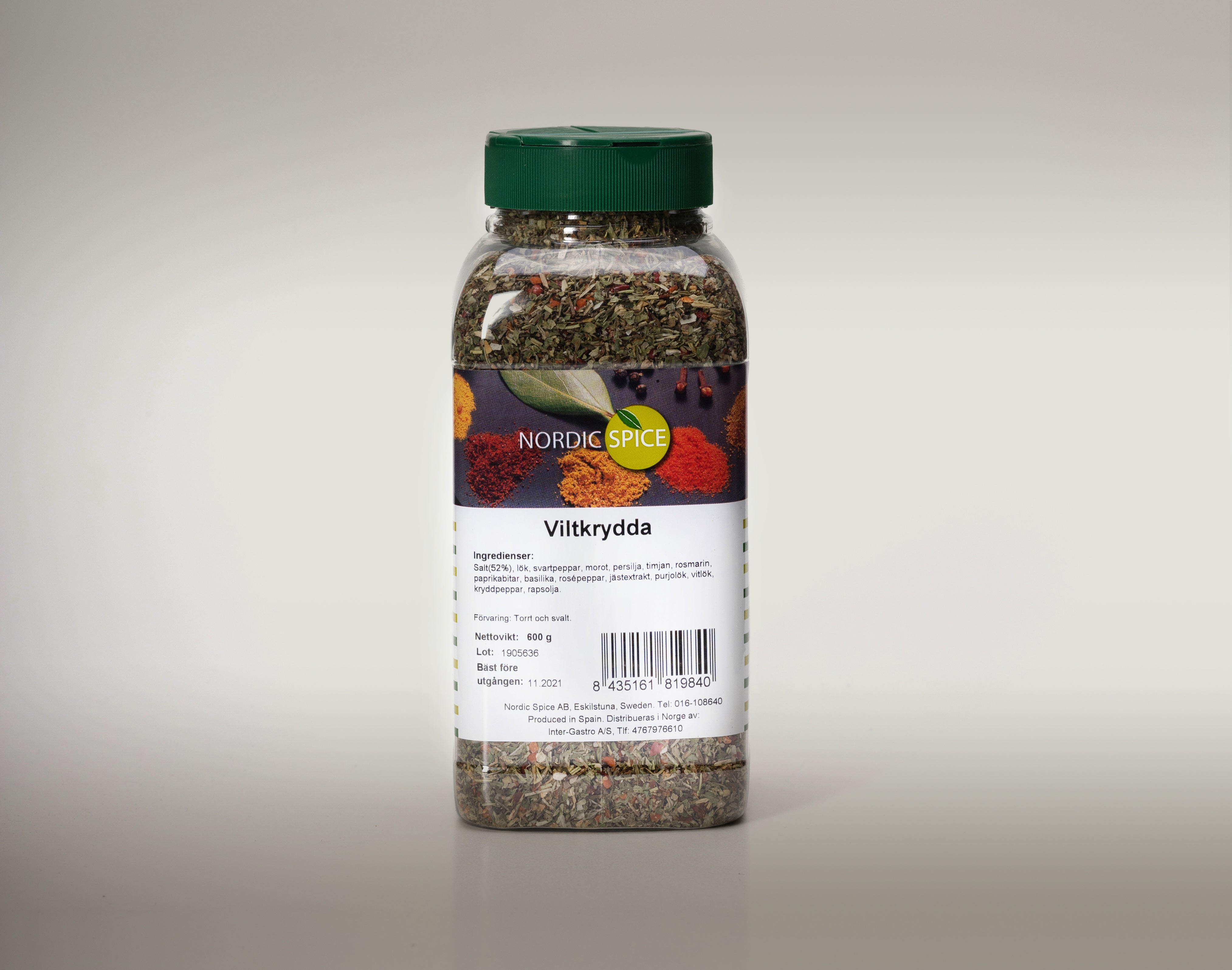Nordic Spice Viltkrydda 4x600 g