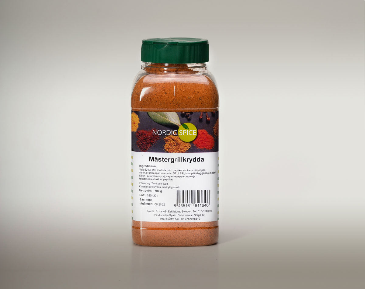 Nordic Spice Mästergrillkrydda 4x700 g