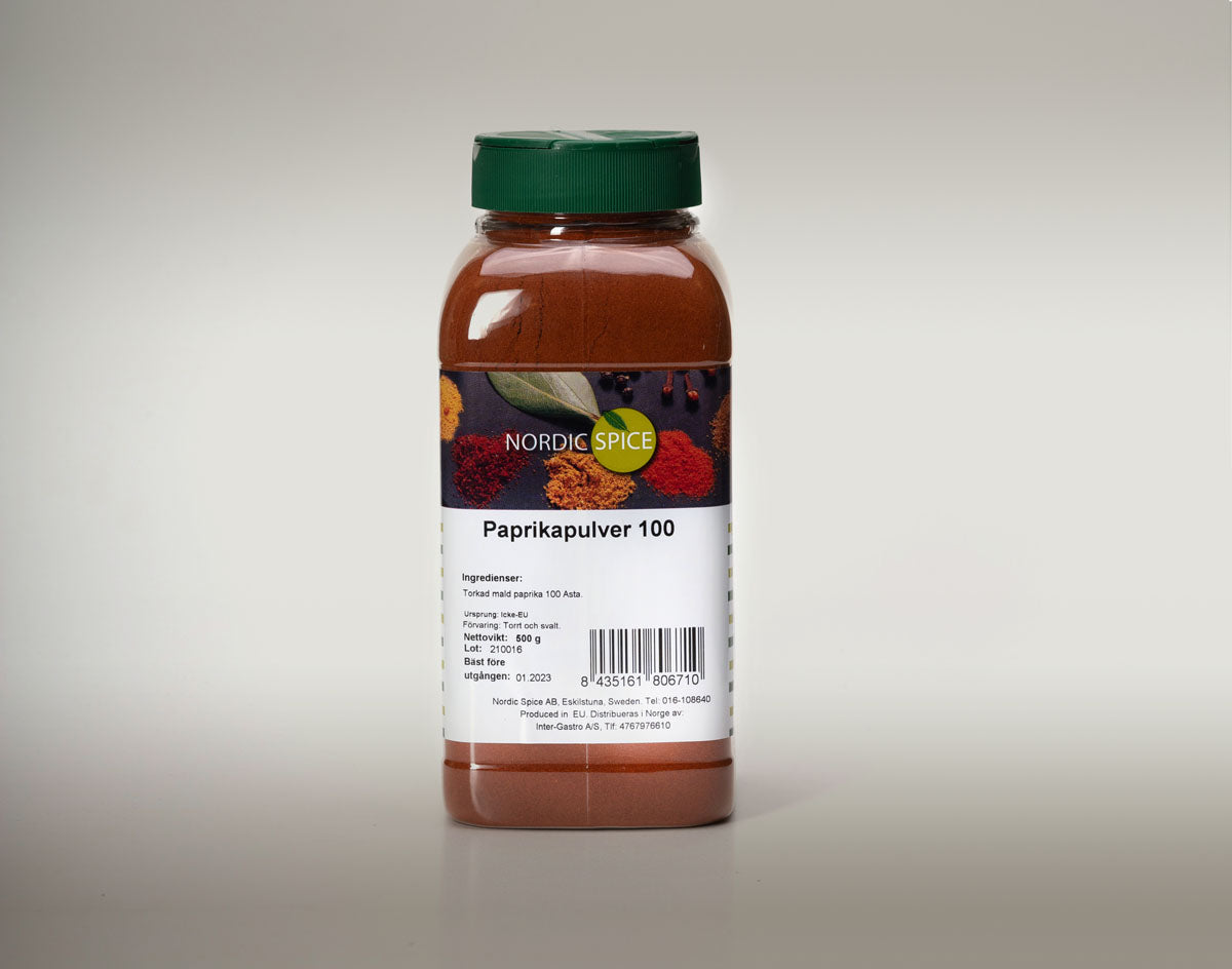 Nordic Spice Paprikapulver 100 ASTA 500 g