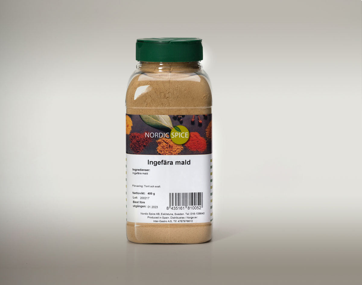 Nordic Spice Ingefära Mald 4x400 g