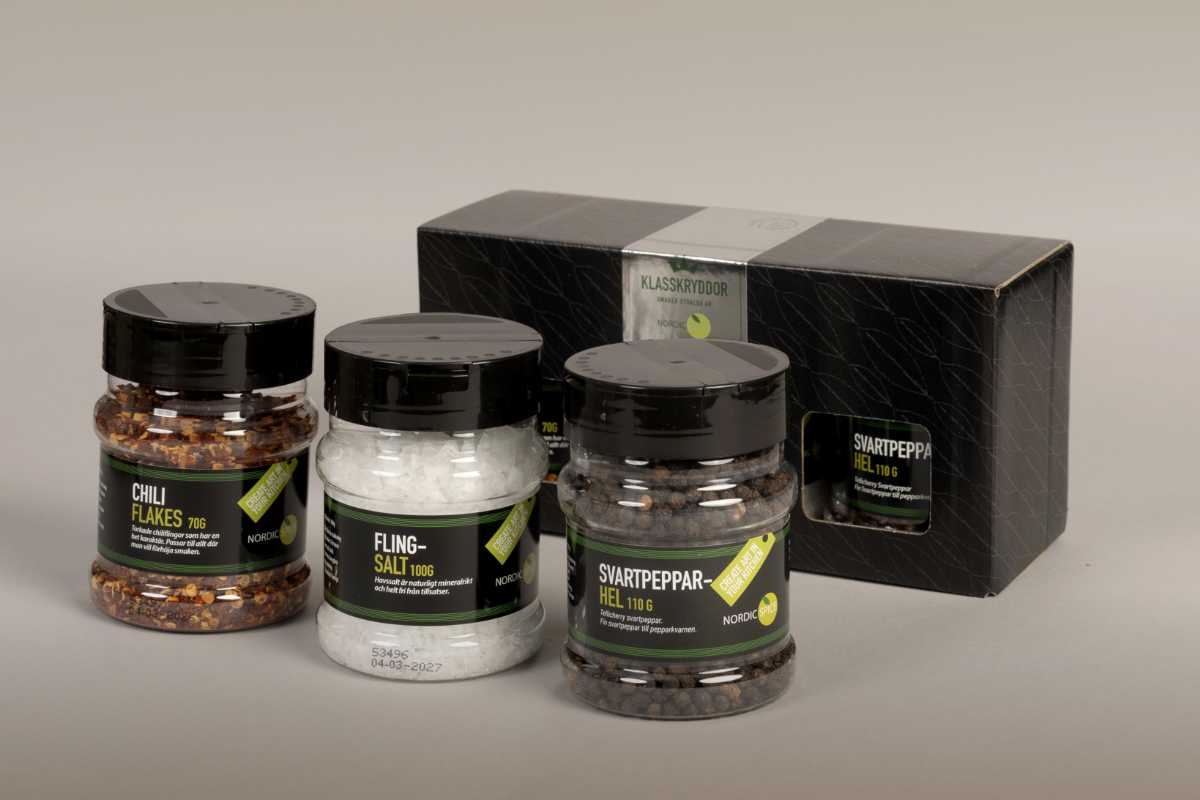 Nordic Spice Gourmetkryddor (Paket 3 Kryddor)