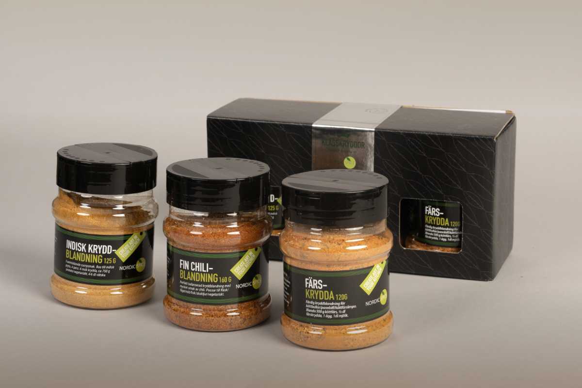 Nordic Spice Färdiga Kryddmixer (Paket 3 Kryddor)