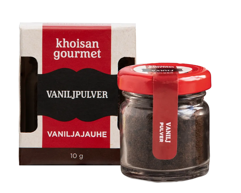 Khoisan Gourmet Vaniljpulver 10 g