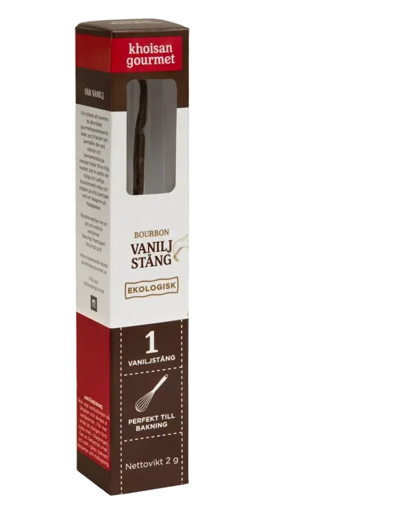 Khoisan Gourmet Bourbon Vaniljstång EKO 2 g