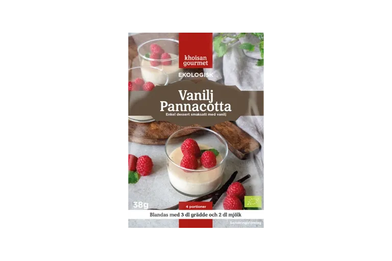 Khoisan Gourmet Vanilj Pannacotta EKO 38 g