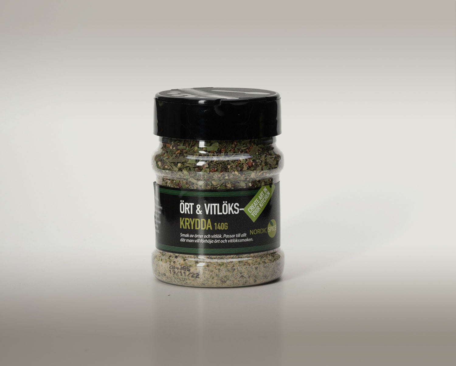 Nordic Spice Ört & Vitlökskrydda 140 g