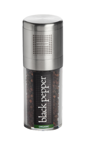 Spicemaster Kvarn Svartpeppar hela korn EKO 68 g