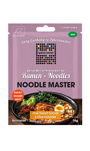 Spicemaster Noodle Master Mild Kryddmix med Havssalt EKO 14 g