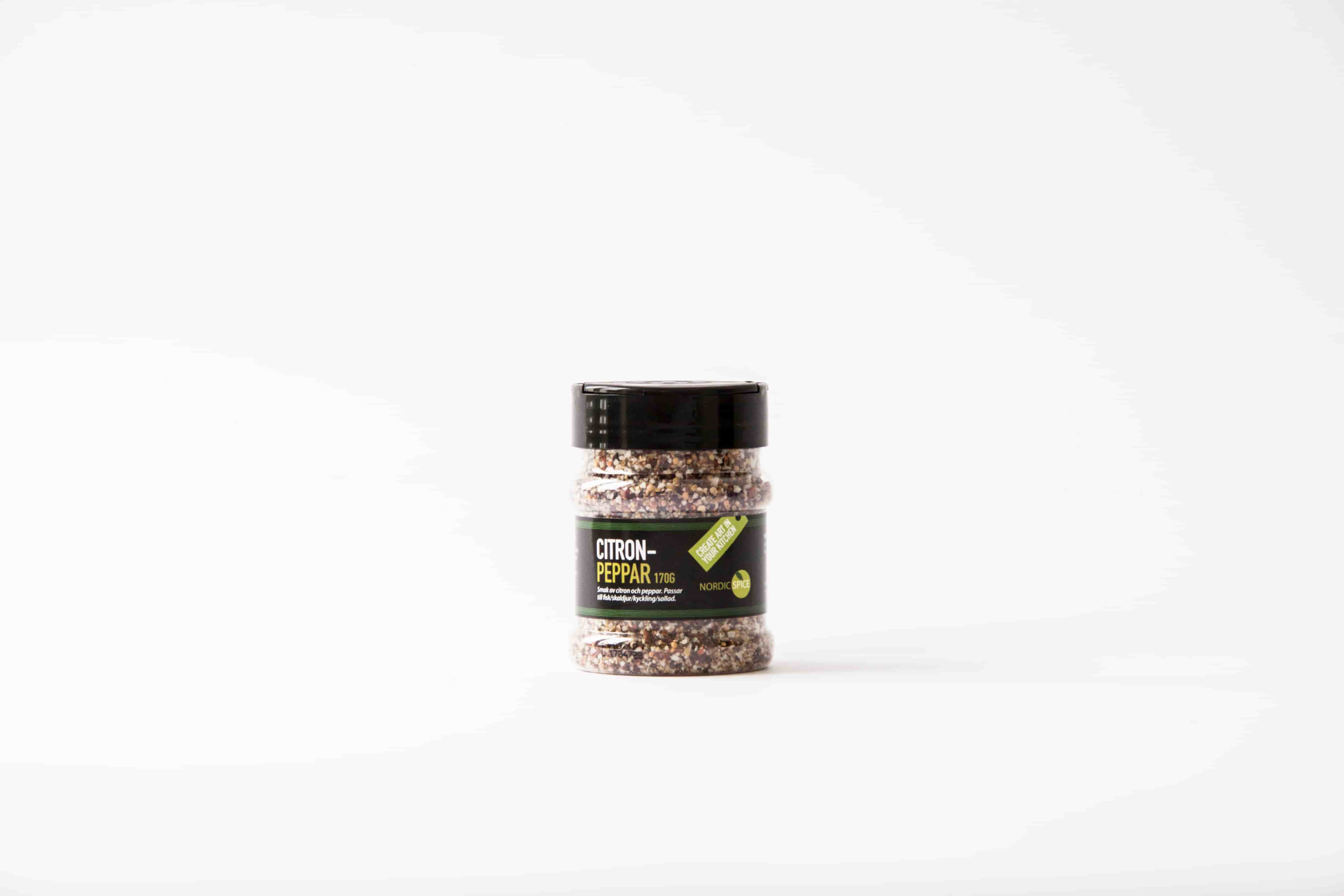 Nordic Spice Citronpeppar 170 g