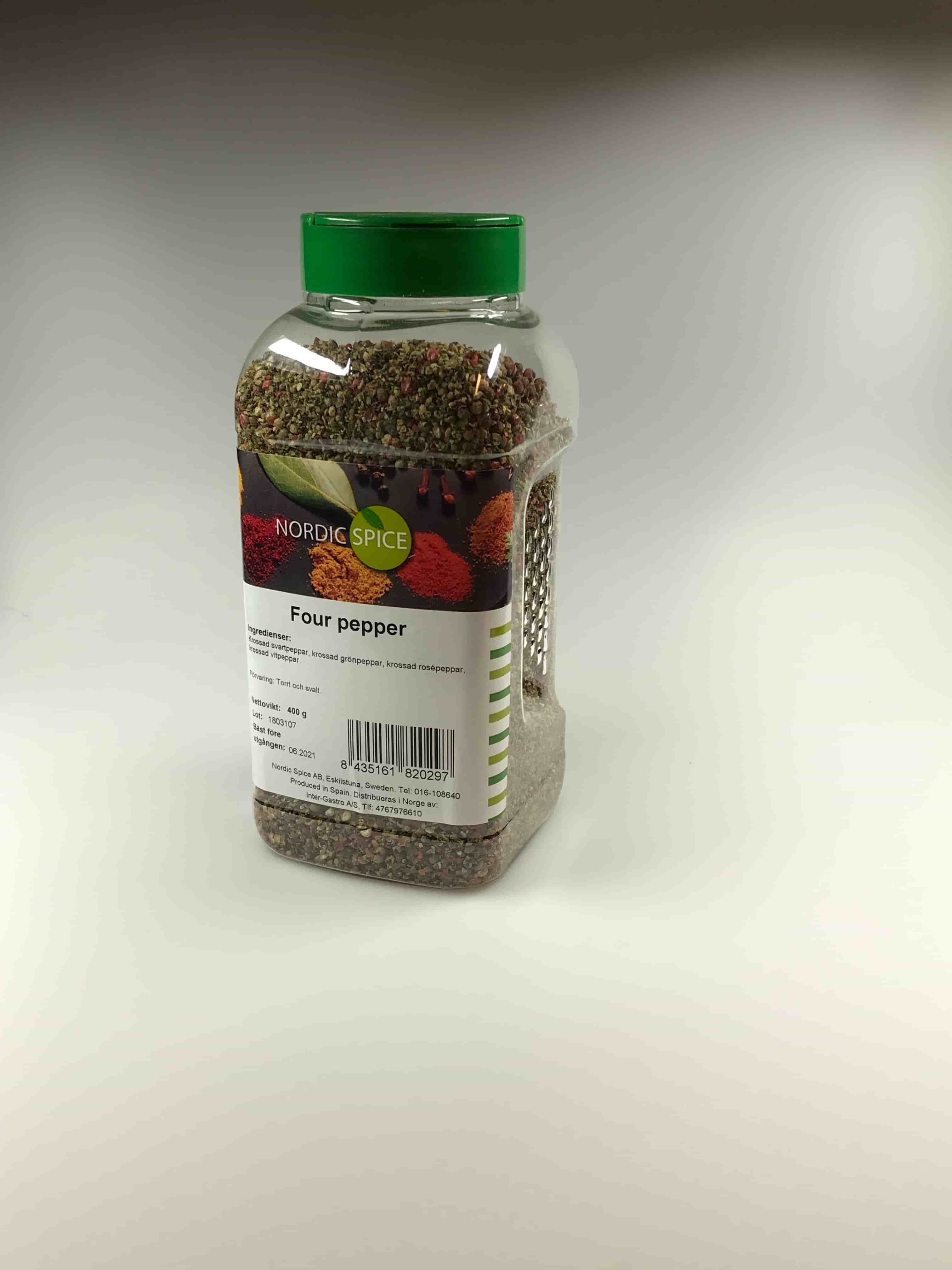 Nordic Spice Four Pepper 400 g