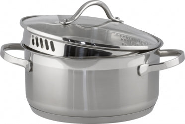 Nordkök Gryta 3 Liter med glaslock