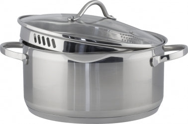 Nordkök PRO II Gryta 5 Liter med glaslock