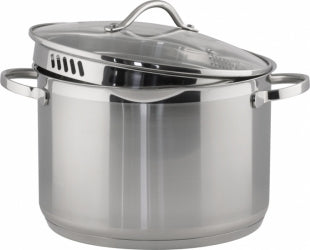 Nordkök PRO II Gryta 7 Liter med glaslock