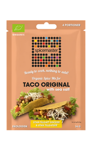 Spicemaster Taco Original Sea Salt EKO 34 g