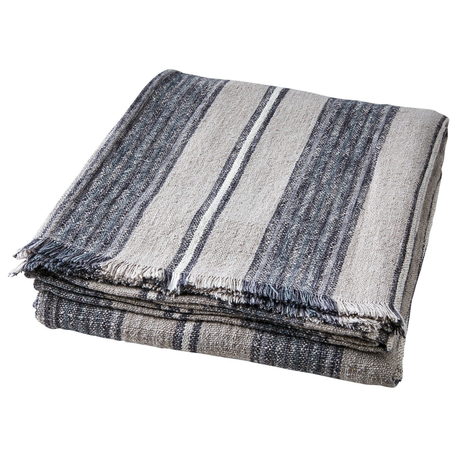 HILDA Filt/duk, Grå/blå