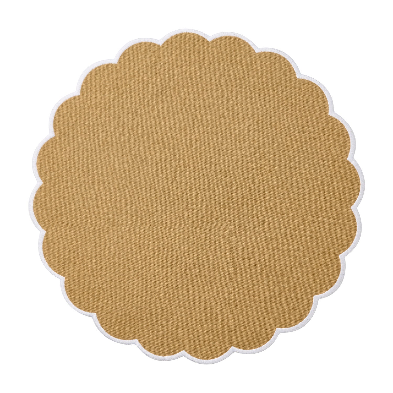 FLORA Tallriksunderlägg, Gul