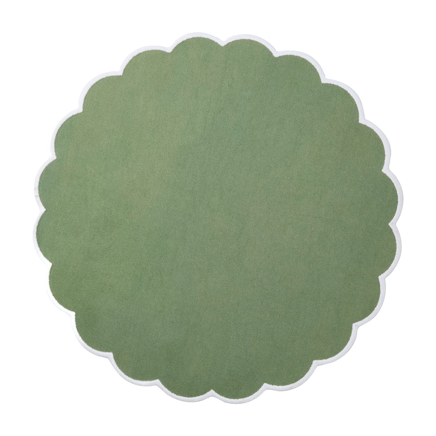 FLORA Tallriksunderlägg, Grön