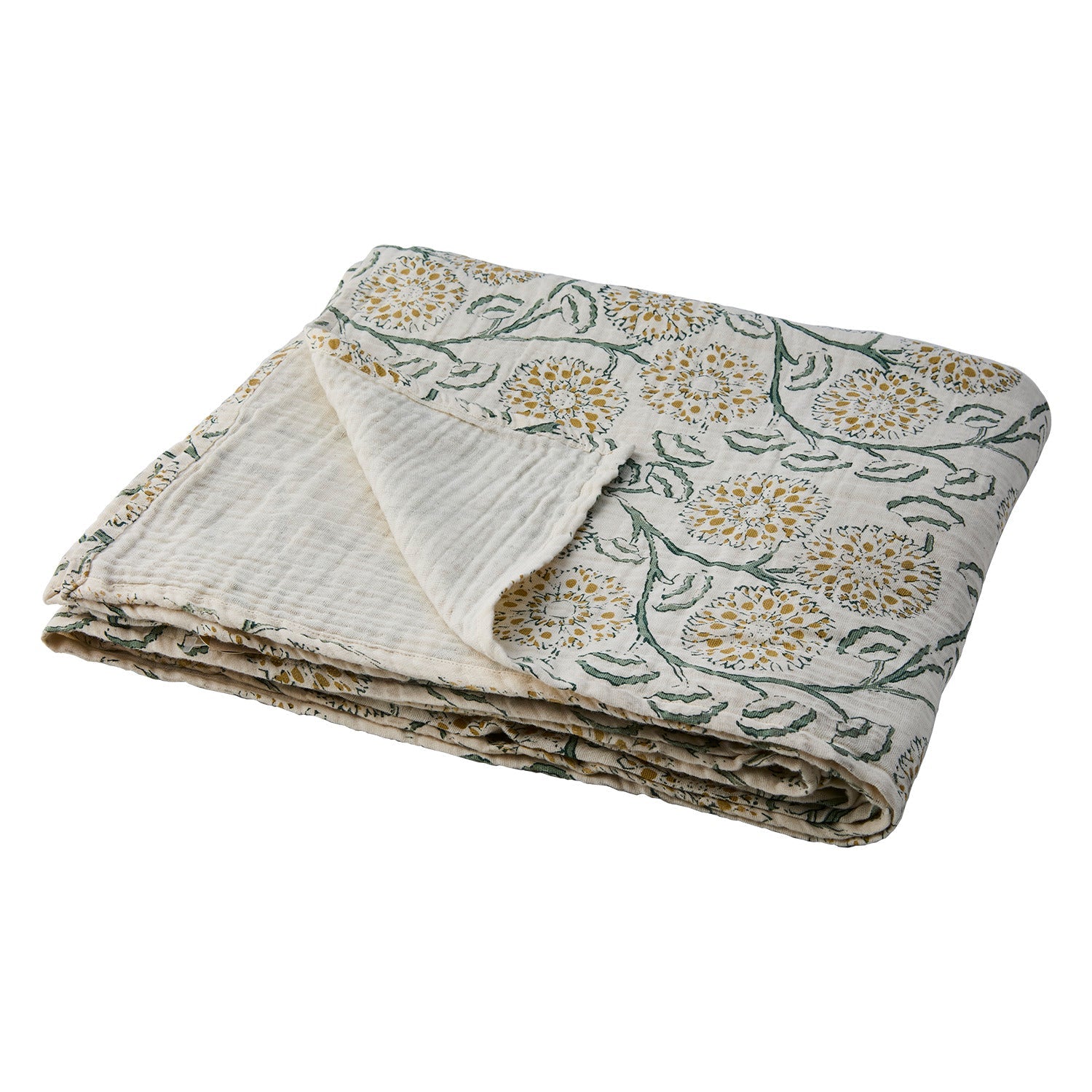 AGNES Bordsduk, Grön/gul