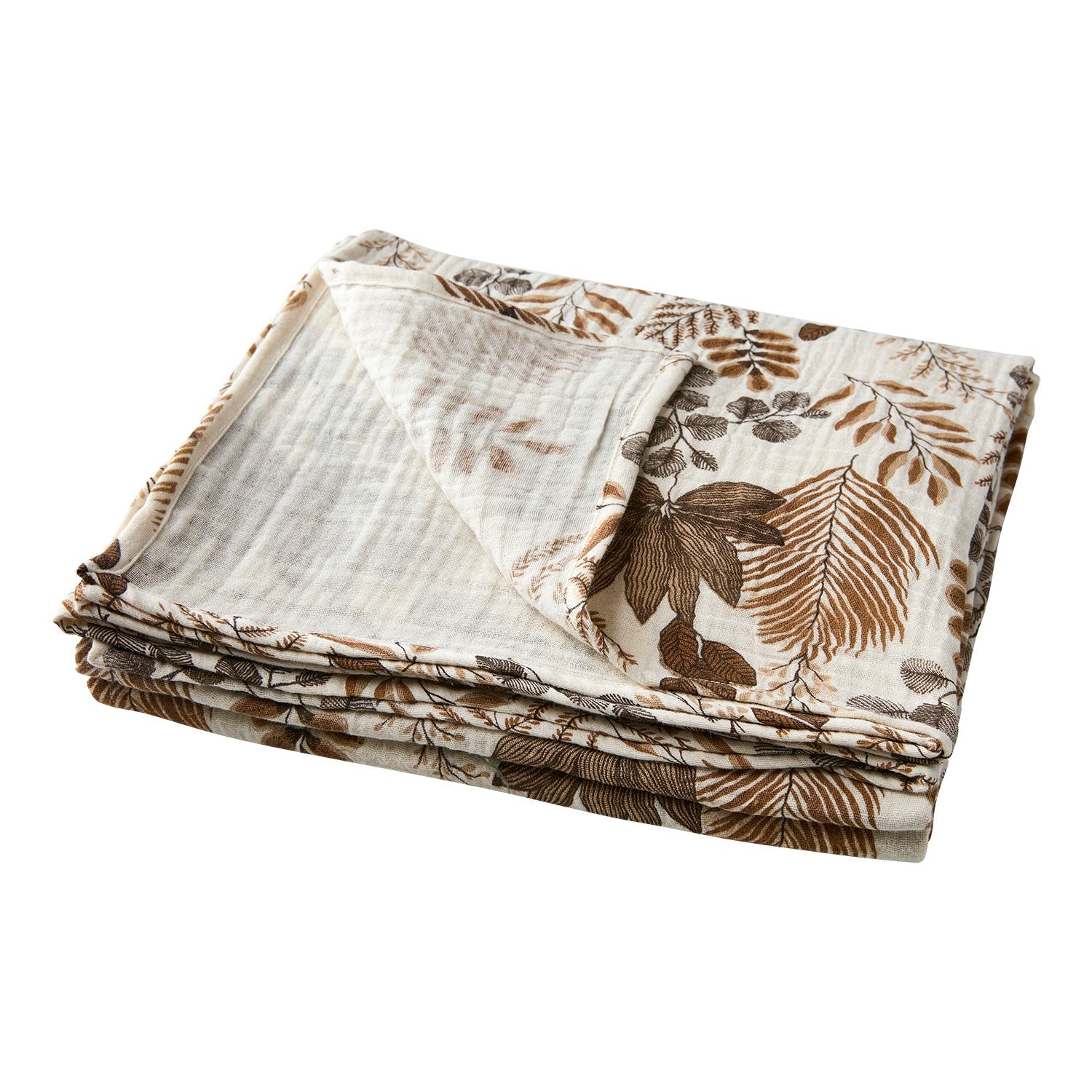 AGNES Bordsduk, Brun/vit