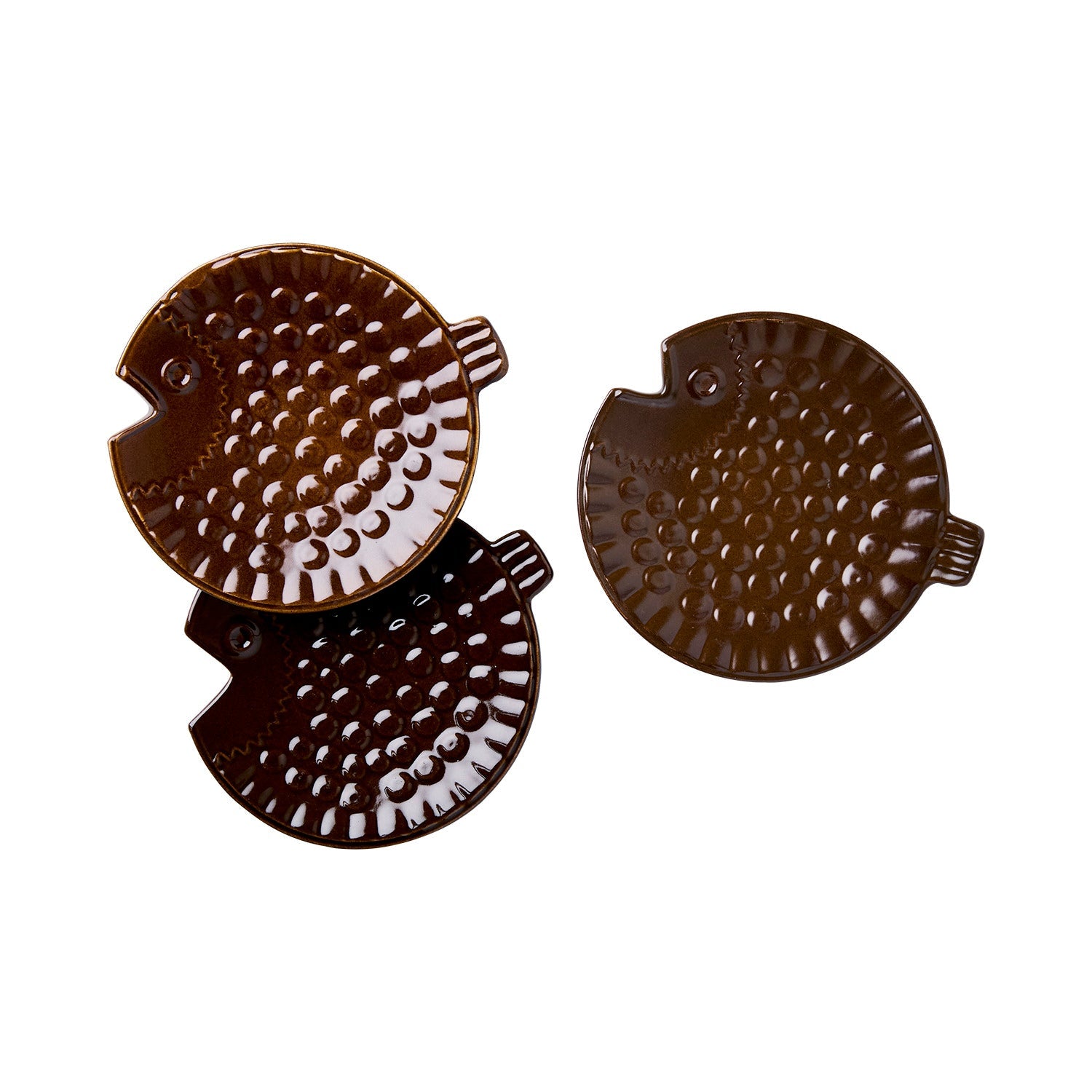 FORELL Tallrik, Brun