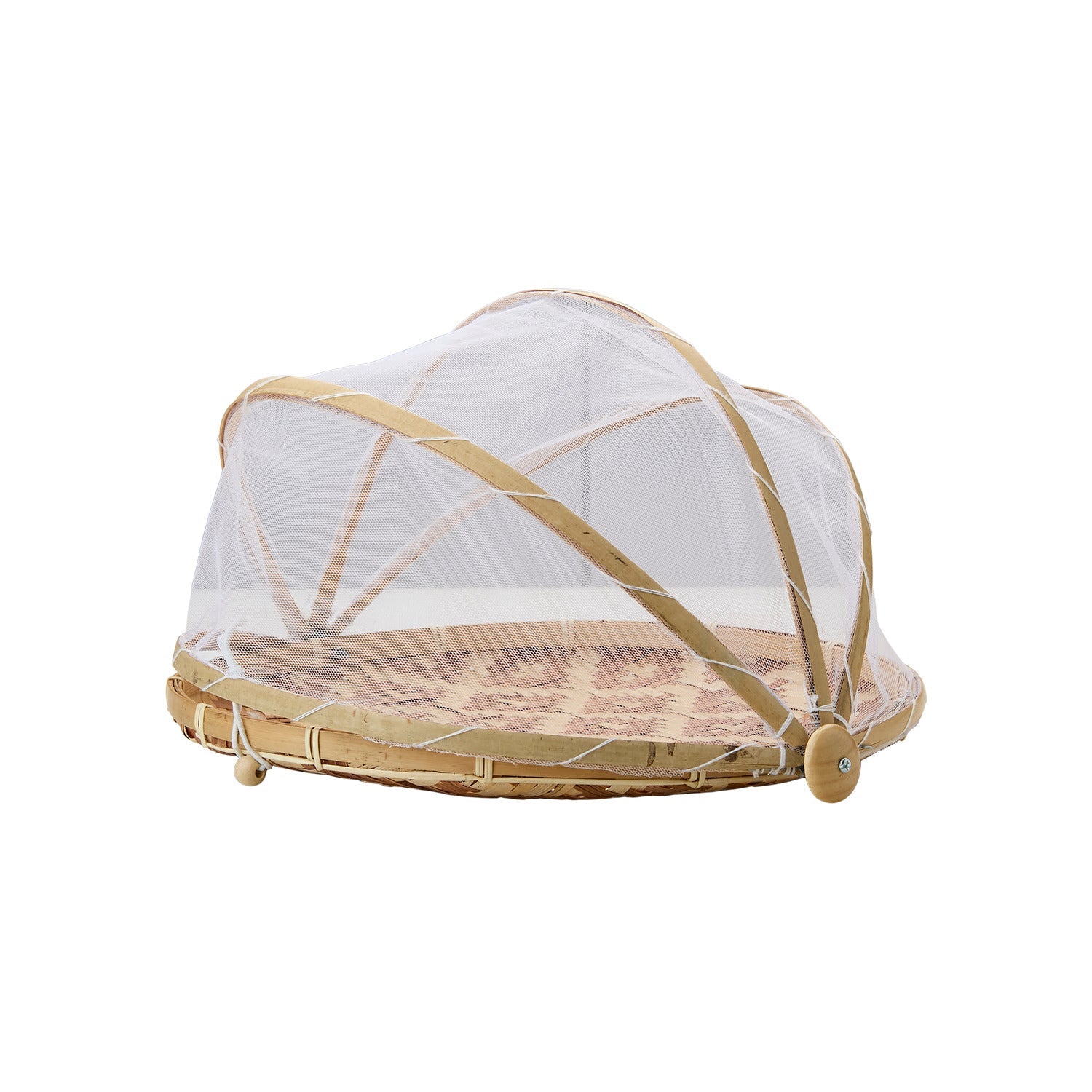 SUNNY Bricka med skydd, Natur/brun