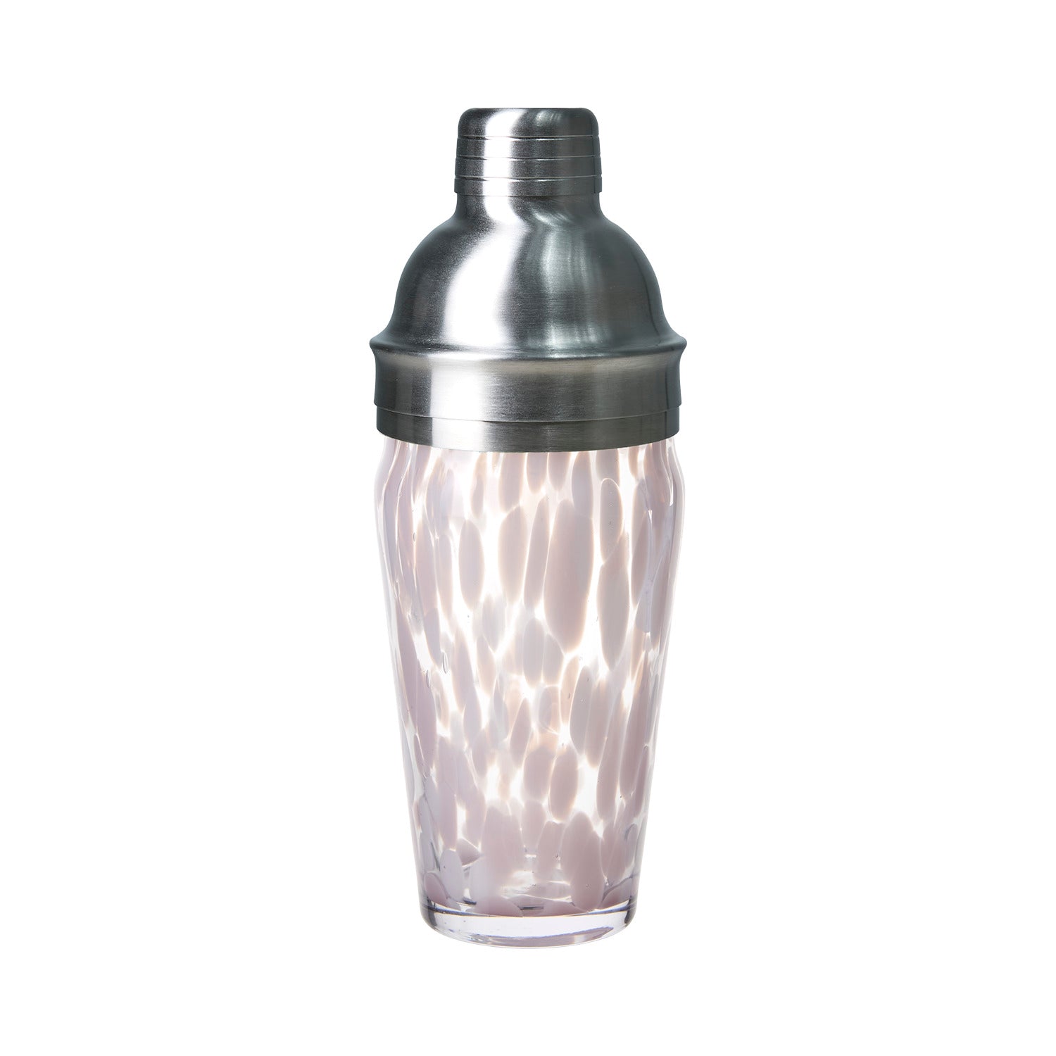 COCKTAIL Shaker, Klar/rosa