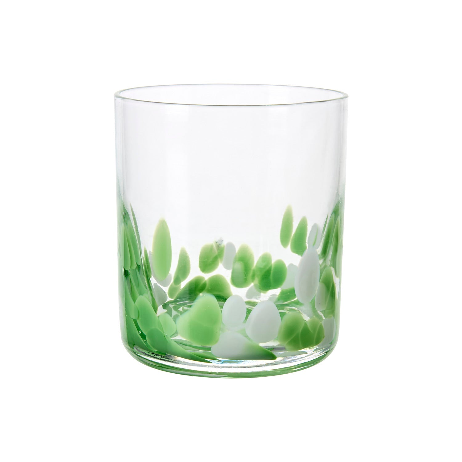 COCKTAIL Glas, Klar/grön