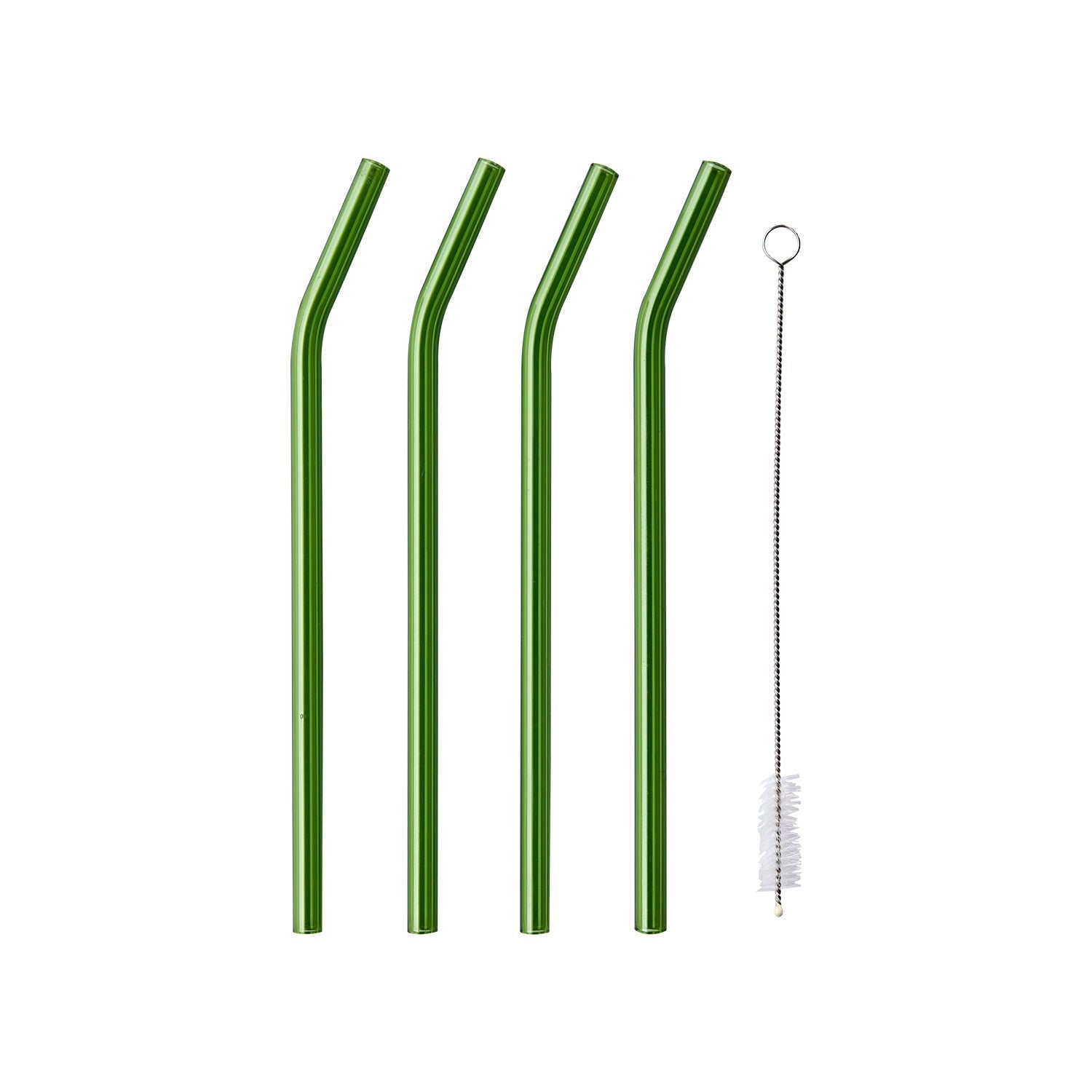 COCKTAIL Sugrör, 4-pack, Grön