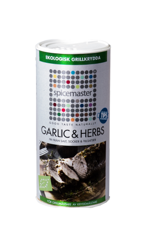 Spicemaster Garlic & Herbs EKO 110 g