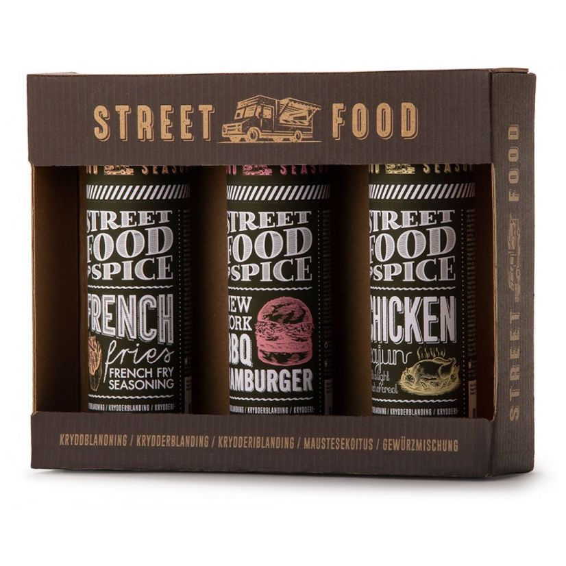 Kryddhuset Street Food Seasoning 3-pack
